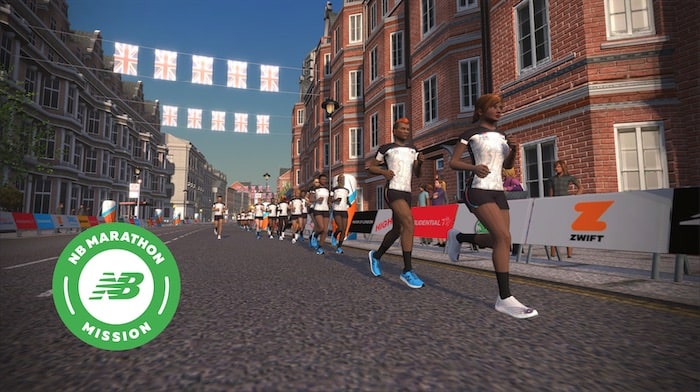 Zwift Run / New Balance London Marathon