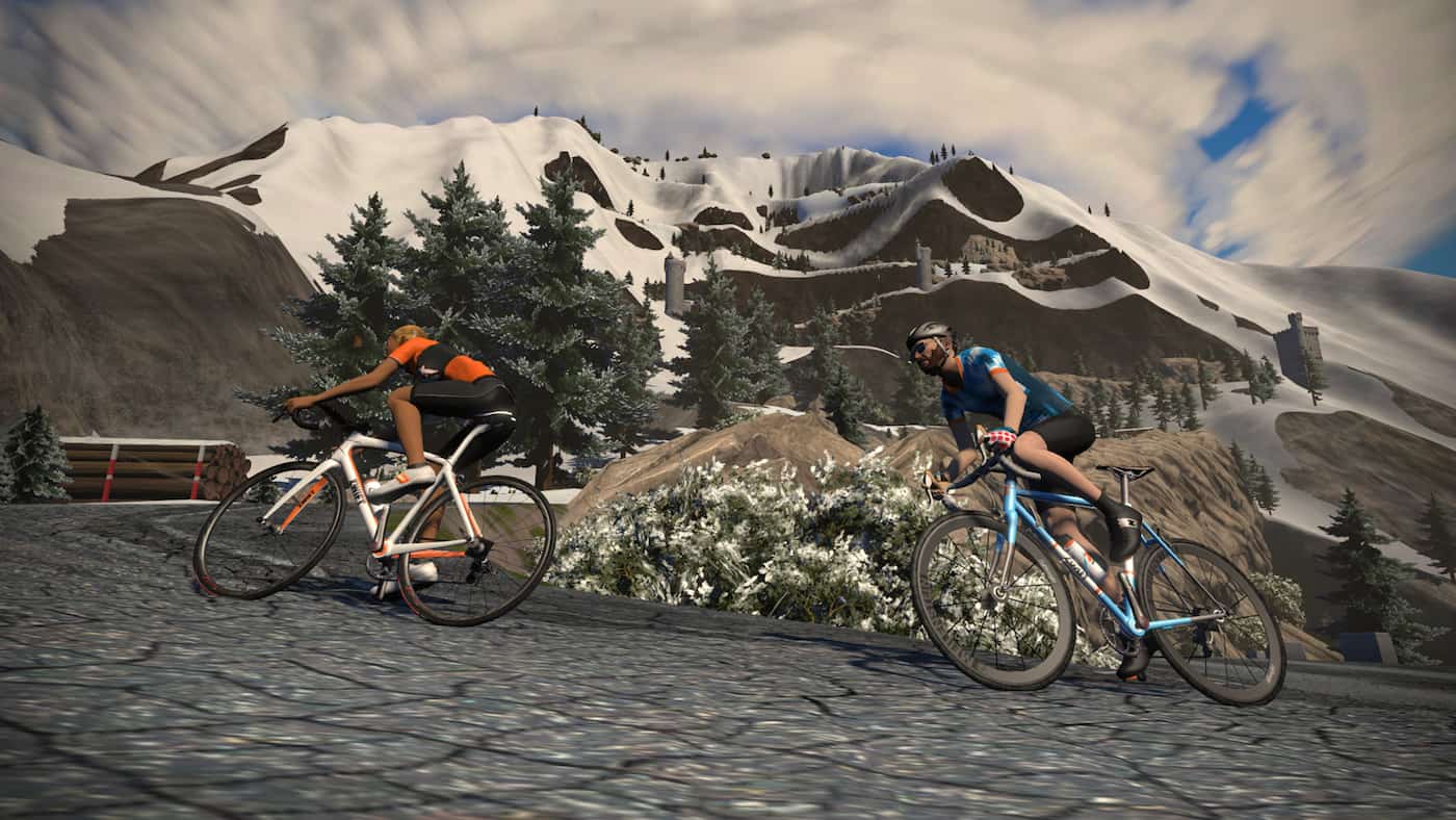 Zwift / Watopia / Alpe Du Zwift