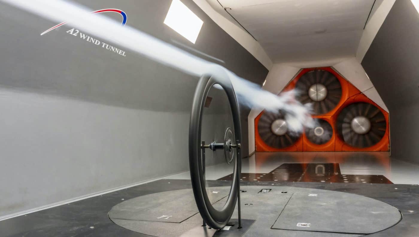 Parcours Strade wind tunnel