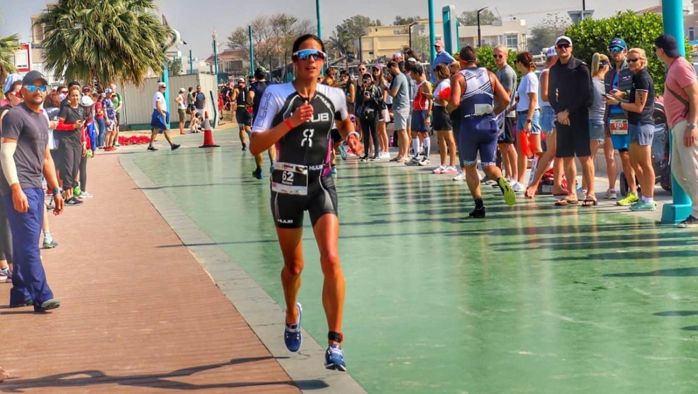 IRONMAN 70.3 Dubai 2020 - Helen Jenkins / Pamella Oliveira