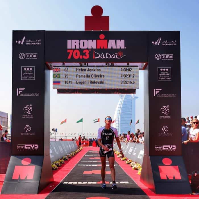 IRONMAN 70.3 Dubai 2020 - Helen Jenkins / Pamella Oliveira