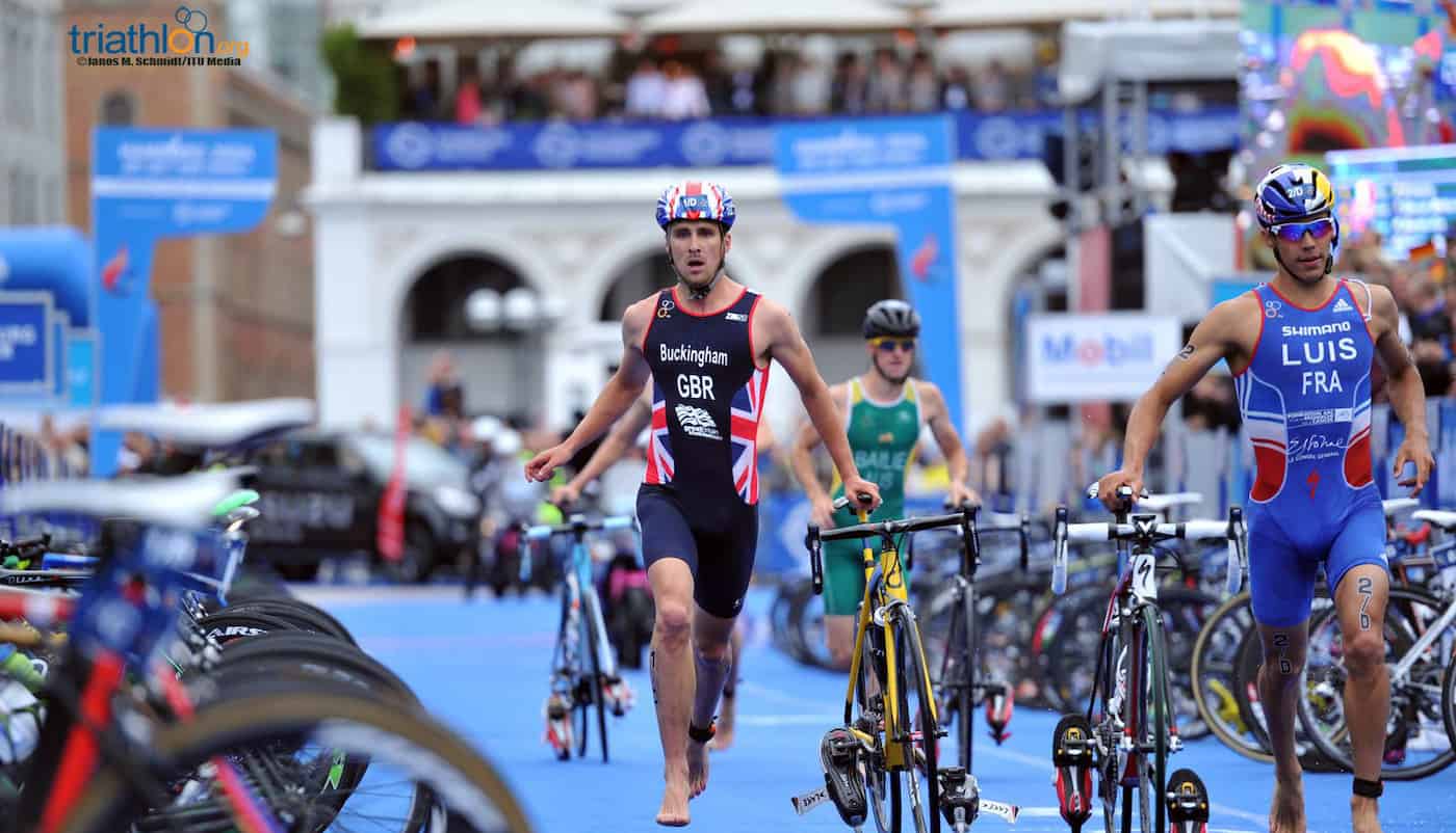 Mark Buckingham ITU Mixed Relay Triathlon World Championships Hamburg 2015