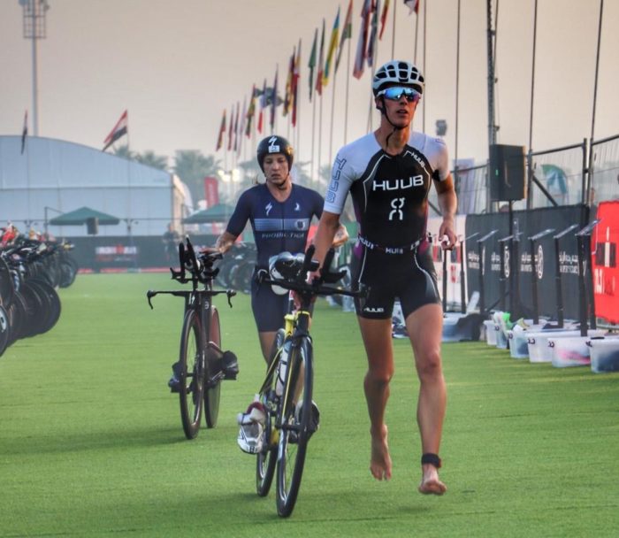 IRONMAN 70.3 Dubai 2020 - Helen Jenkins / Pamella Oliveira