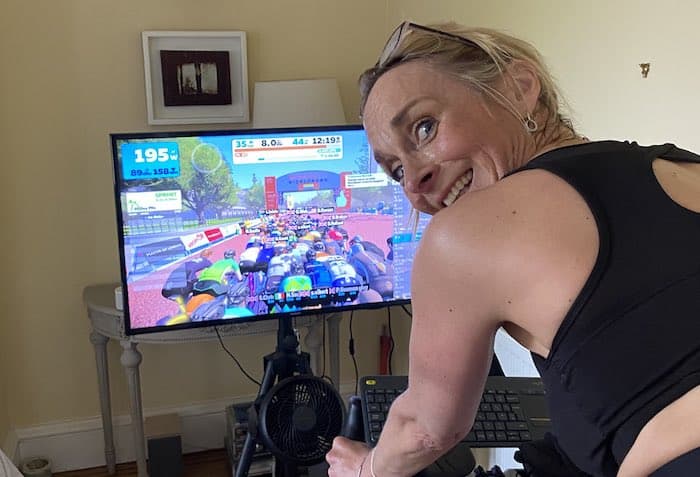 Louise Minchin Zwift