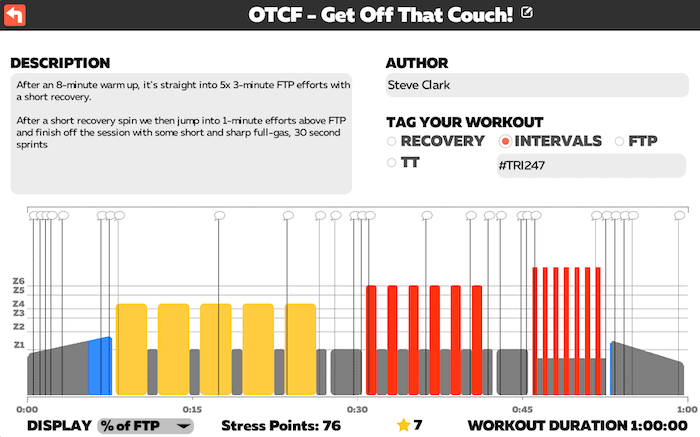 Get Off That Couch! TRI247 Group Workout / Steve Clark