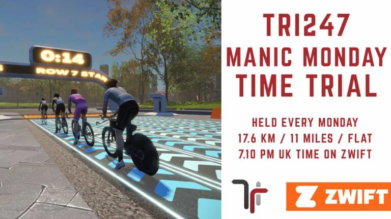 Zwift / TRI247 Manic Monday Time Trial