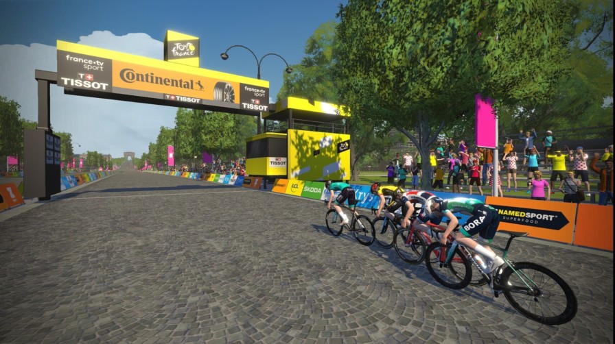 Zwift Virtual Tour de France