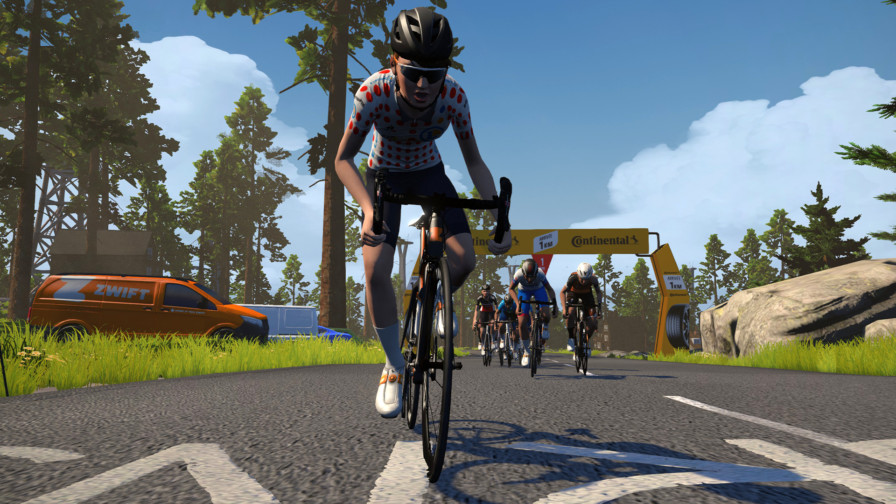 Zwift Virtual Tour de France