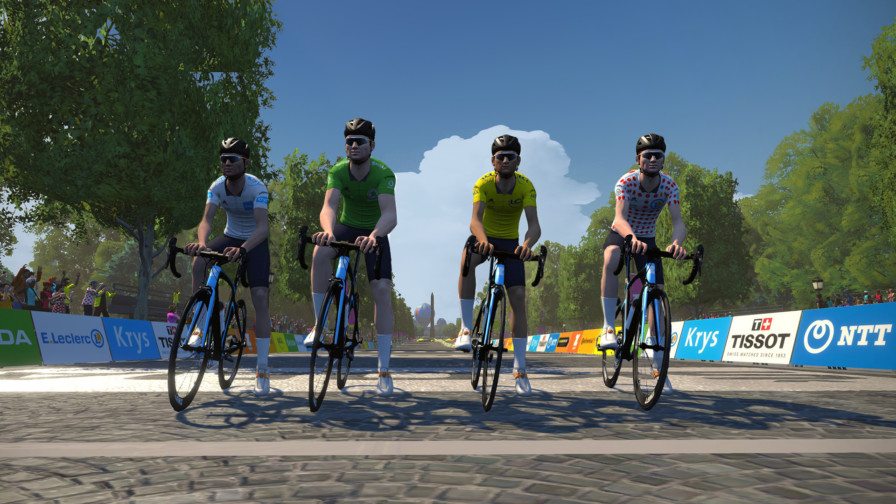 Zwift Virtual Tour de France