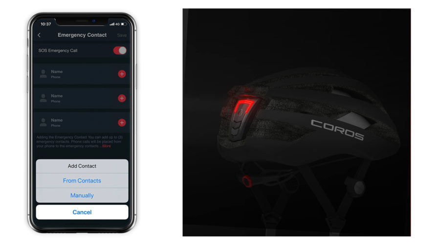 Coros SafeSound Cycle Helmet
