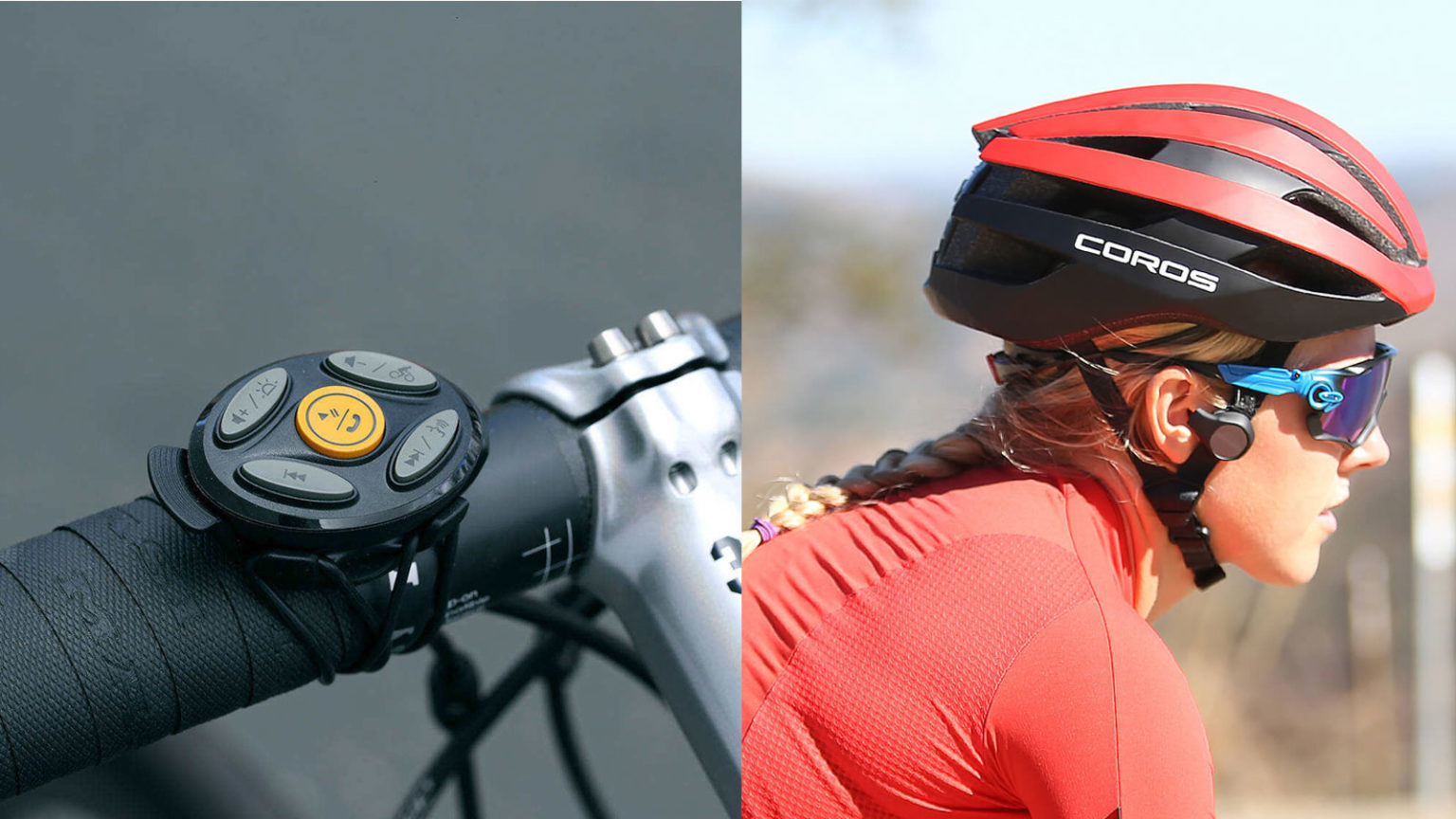 coros helmet remote