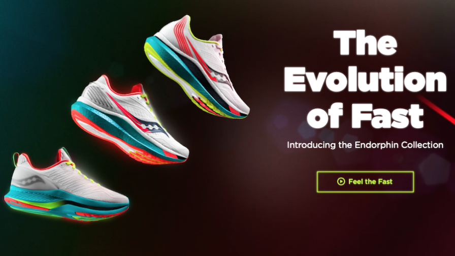 saucony endorphin series