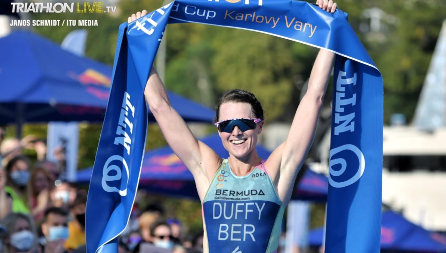 Flora Duffy / Karlovy Vary ITU Triathlon World Cup 2020