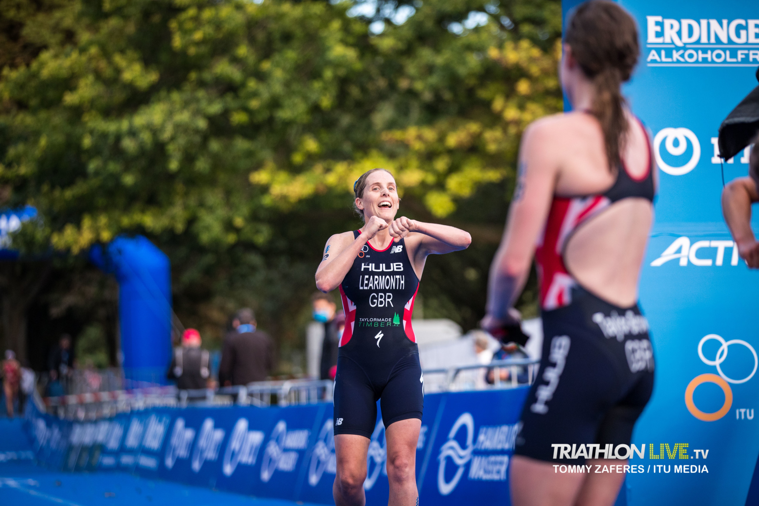 Georgia Taylor-Brown, Jessica Learmonth - ITU World Triathlon Hamburg 2020