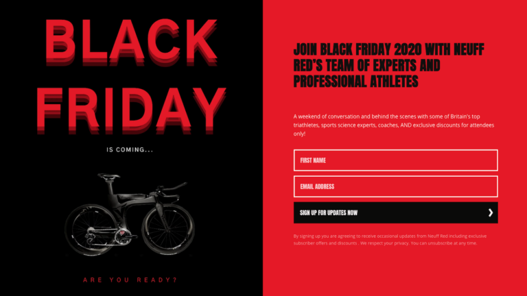 Neuff Red Black Friday