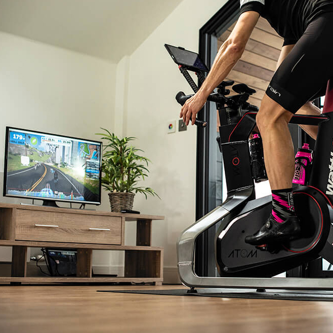 zwift on a wattbike