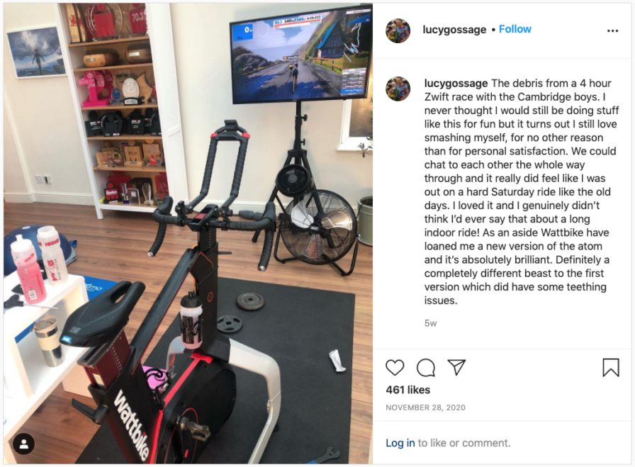 Lucy Gossage / Wattbike