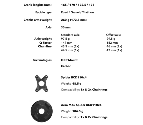 ROTOR Aldhu Carbon Cranks