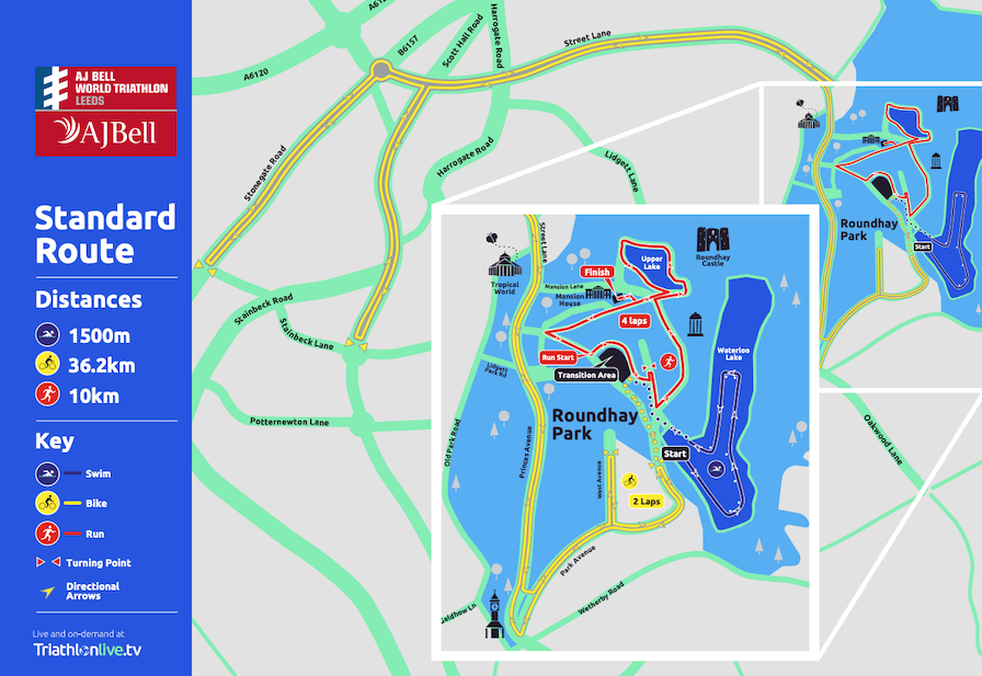 AJ Bell World Triathlon Leeds 2021