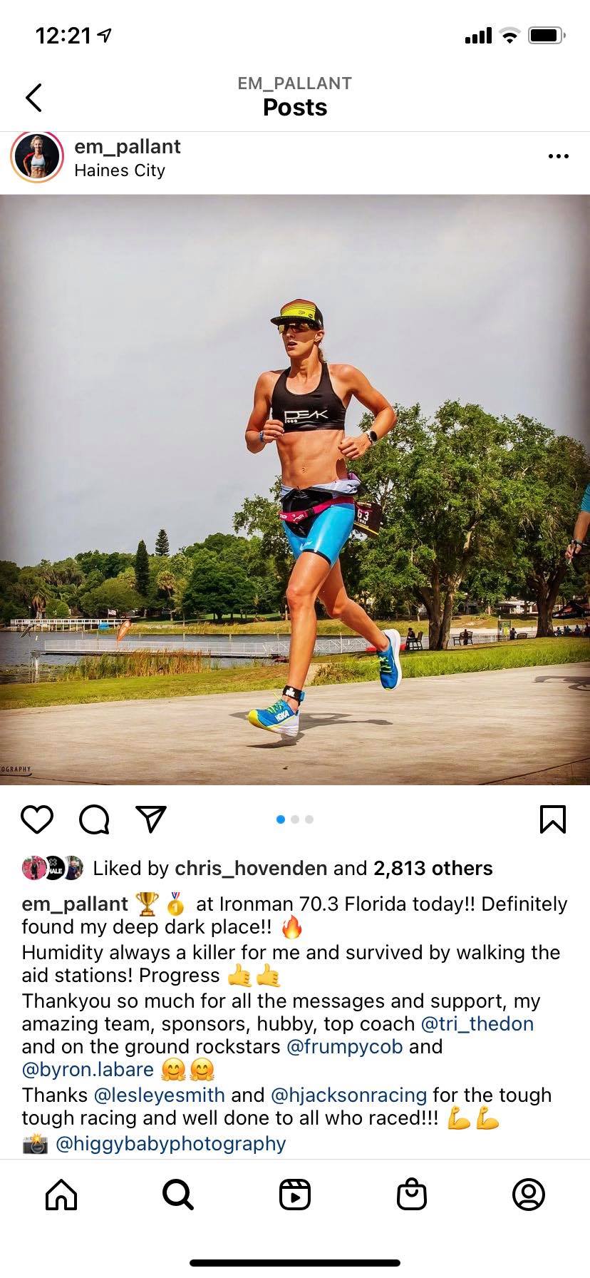 Emma Pallant-Browne / IRONMAN 70.3 Florida 2021