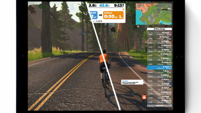Zwift Hide Display