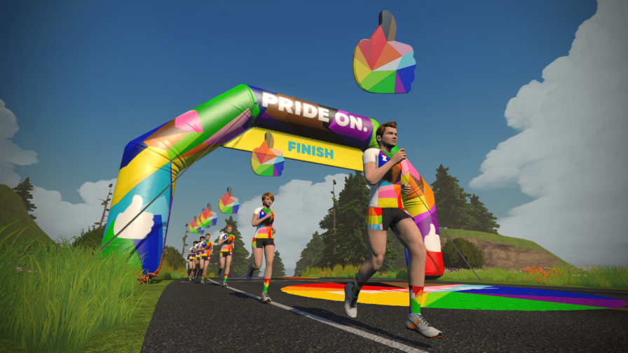 Zwift Pride On