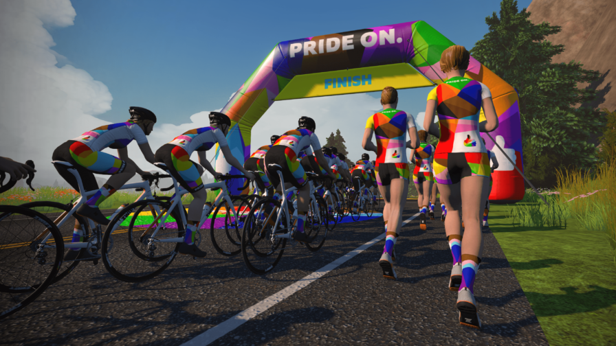 Zwift Pride On