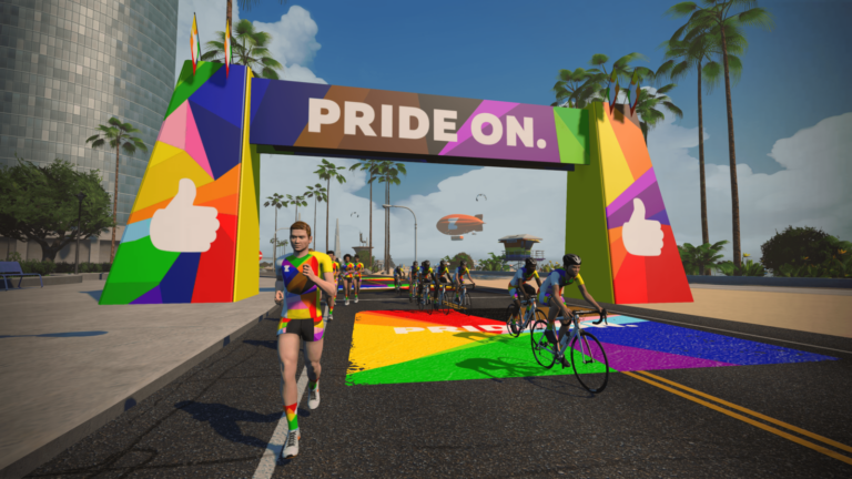 Zwift Pride On