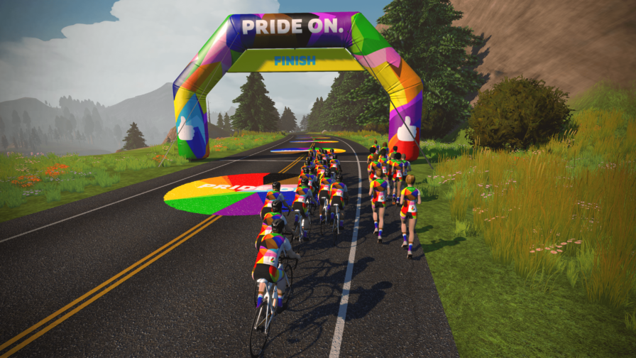 Zwift Pride On