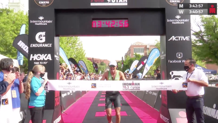 Lionel Sanders IRONMAN 70.3 St. George 2021