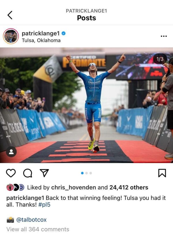 Patrick Lange / IRONMAN Tulsa