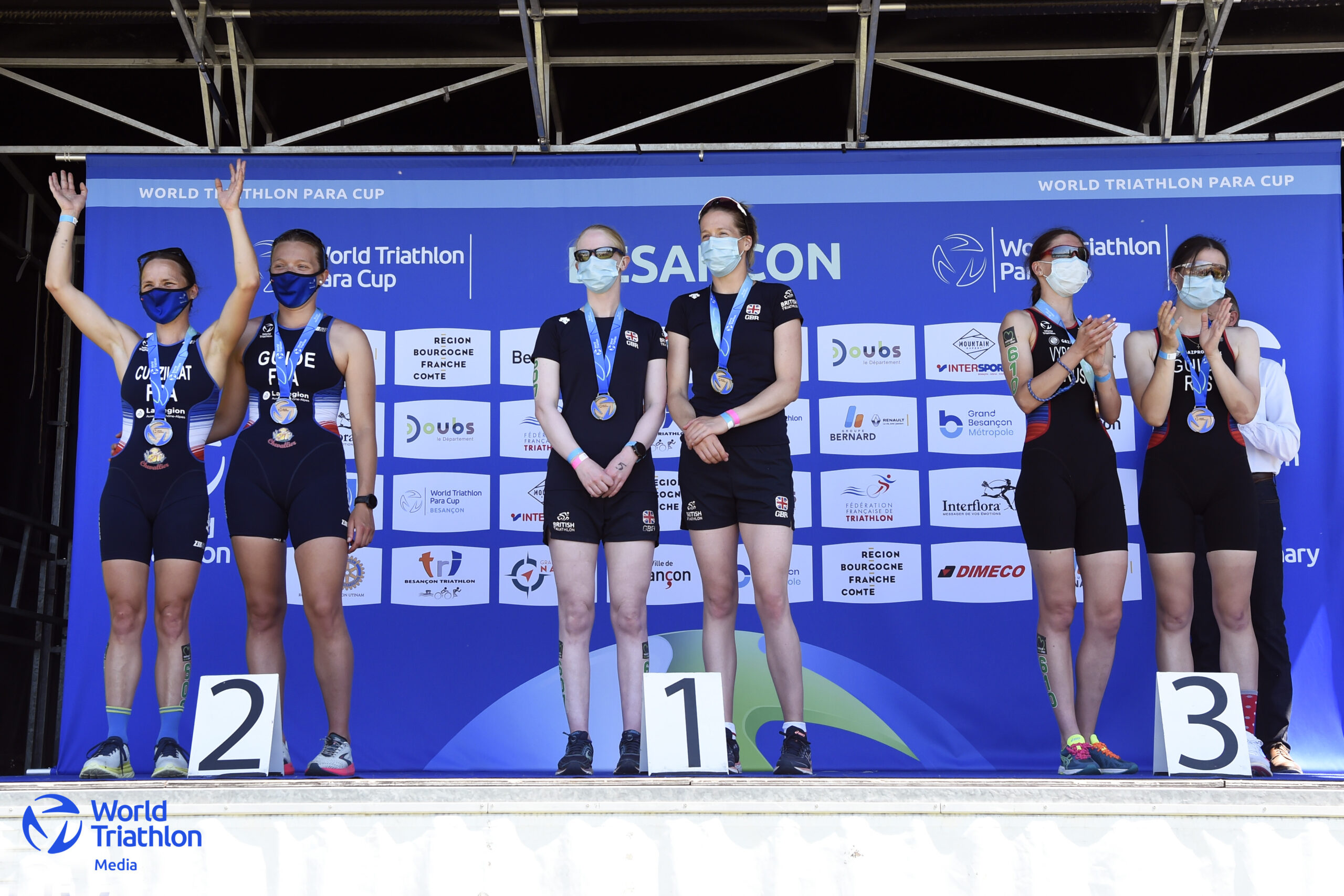 World Triathlon Para Cup Besançon 2021 / Alison Peasgood & Hazel Smith