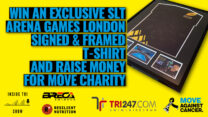 SLT Arena Games London signed / framed t-shirt SLT Arena Games London signed / framed t-shirt