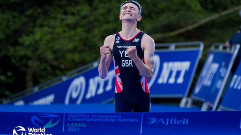 Alex Yee, AJ Bell World Triathlon Championship Series Leeds