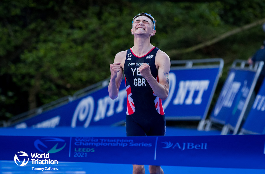 Alex Yee, AJ Bell World Triathlon Championship Series Leeds