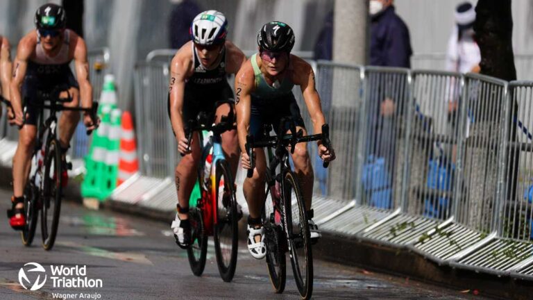 Flora Duffy Olympic Games Triathlon Bike Tokyo 2020