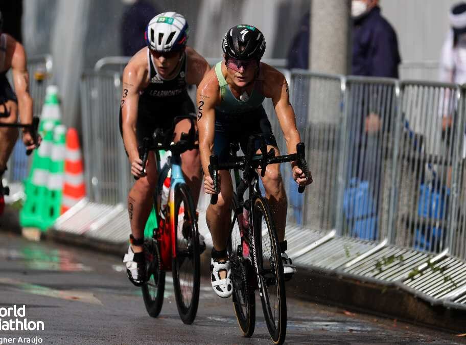 Flora Duffy Olympic Games Triathlon Bike Tokyo 2020