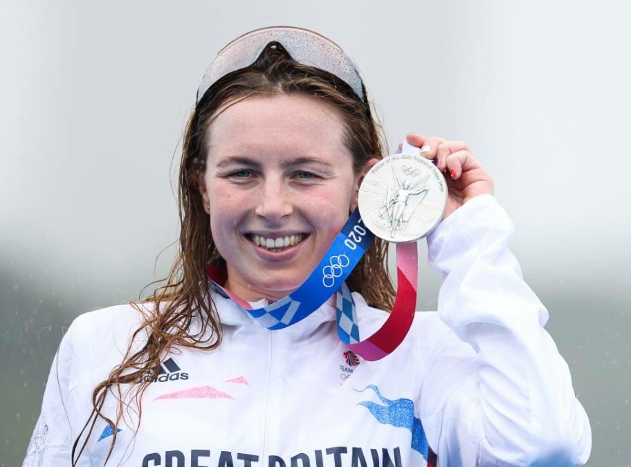 Georgia Taylor-Brown Olympic Triathlon Silver Tokyo 2020