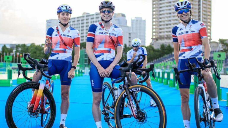 Great Britain Womens Triathlon Team Olympics Tokyo 2020