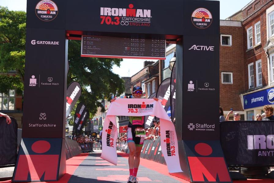 IRONMAN 70.3 Staffordshire 2021 - Lydia Dant