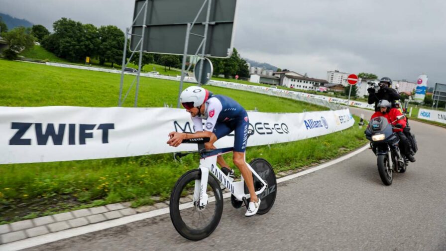 Jan Frodeno vs Lionel Sanders Bike Zwift Tri Battle