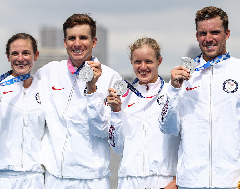 Kevin McDowell, Taylor Knibb, Morgan Pearson, Katie Zaferes / Mixed Team Relay