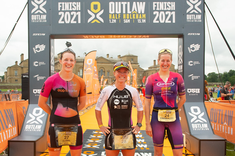 Outlaw Half Holkham PTO Pro podium Women