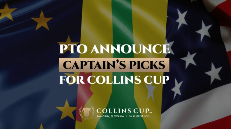 Collins Cup Captain's Picks 2021 graphic