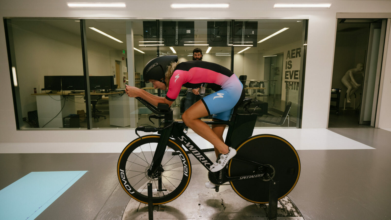 Emma Pallant-Browne / Specialized WIN tunnel / Wind Tunnel