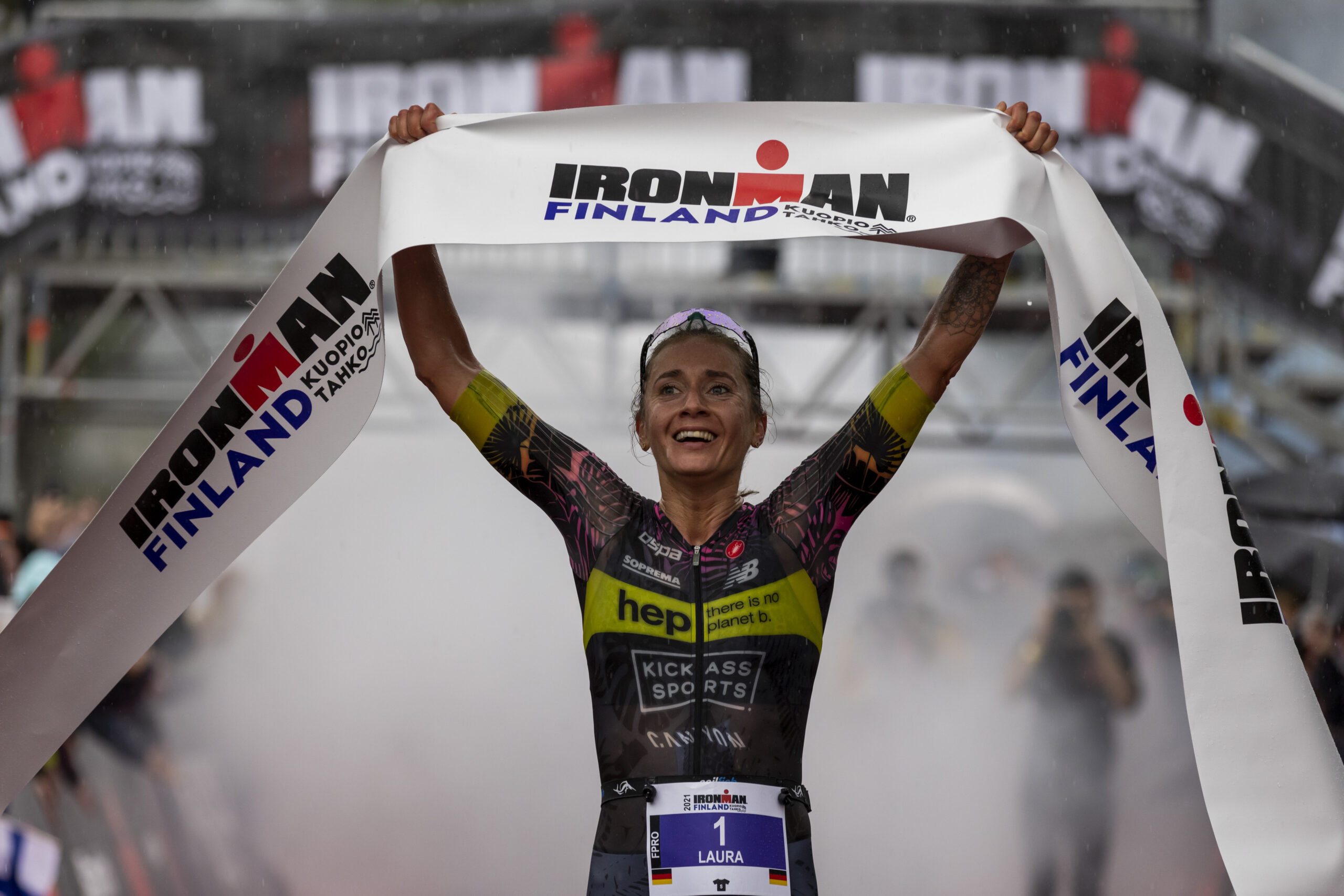 Fast Finnish Laura Philipp dominates IRONMAN European Championship
