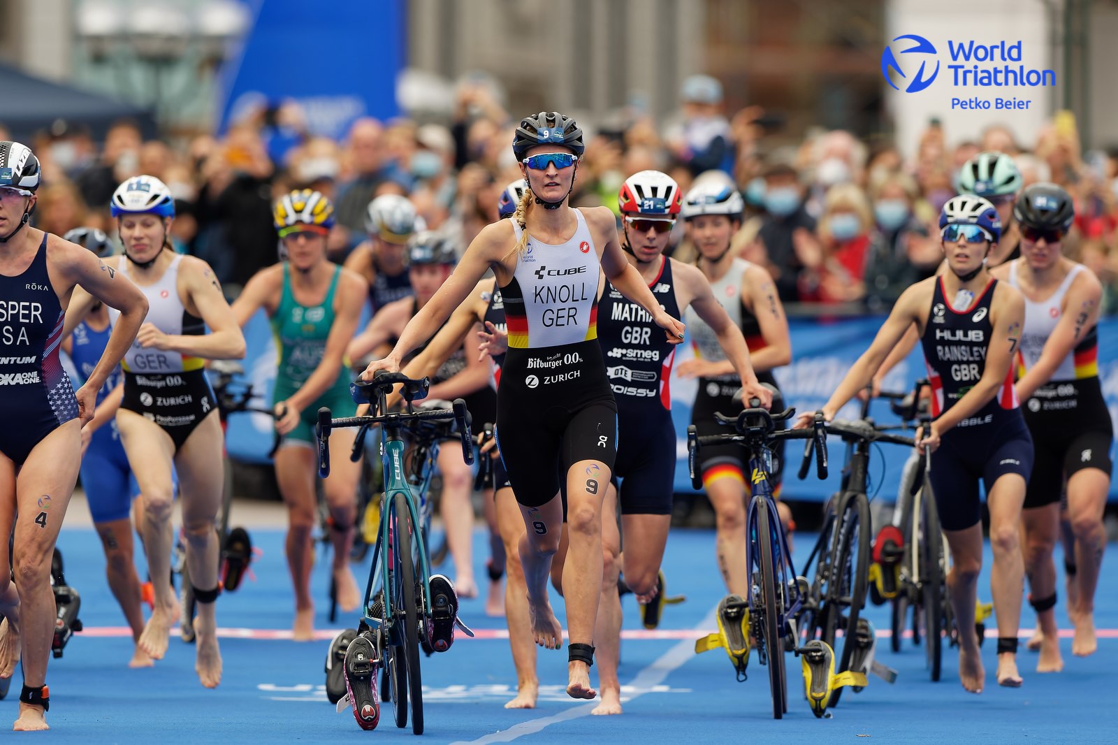 HAMBURG WASSER 2021 World Triathlon Championship Series Hamburg / Sian Rainsley