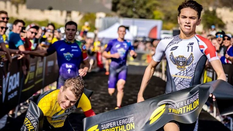 Alex Yee Super Marten Van Riel Super League Triathlon Malibu 2021