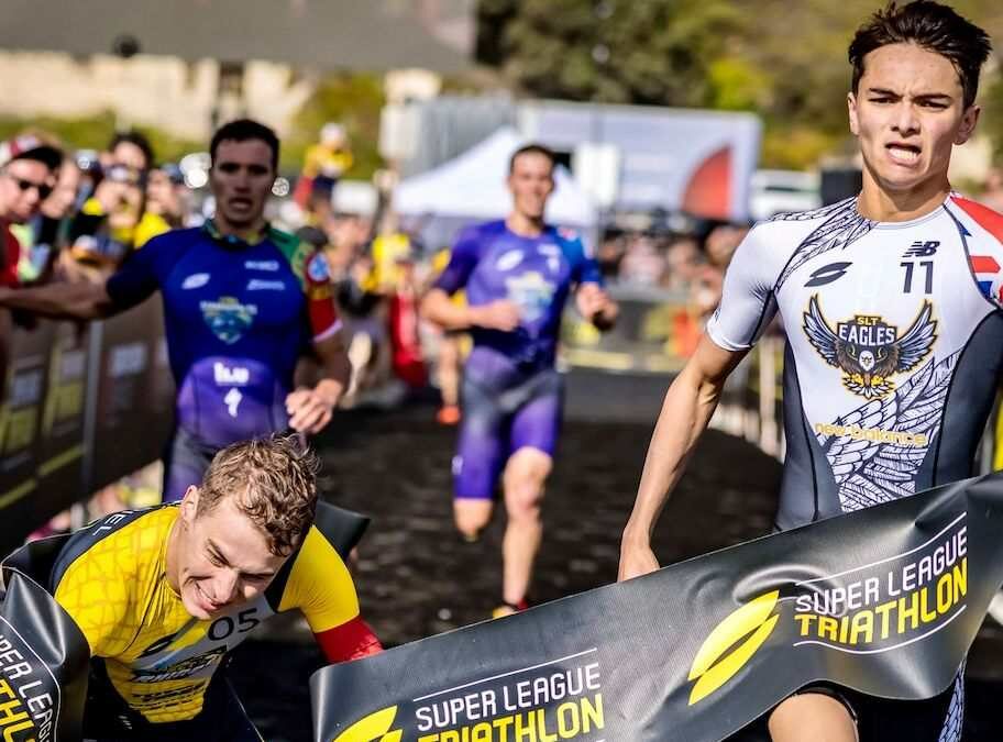 Alex Yee Super Marten Van Riel Super League Triathlon Malibu 2021