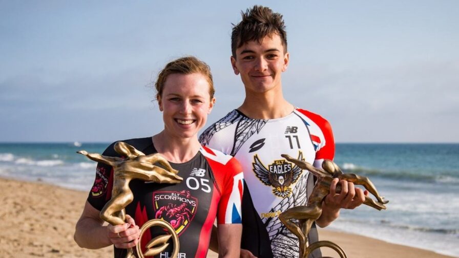 Georgia Taylor-Brown Alex Yee Super League Triathlon Malibu 2021